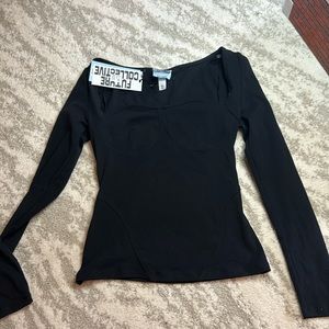 Long sleeve black top! Size Small!